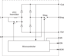 Figure 2. Functional block diagram of an autoranging rectifier
